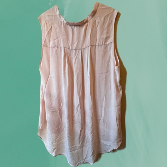 Torrid Blush Pink Sleeveless Pocket Blouse - Picture 6 of 11